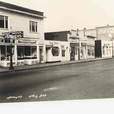 Photograph of Main Street; May 18, 1947