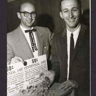 Photograph of 2 men, Oregon, Undated