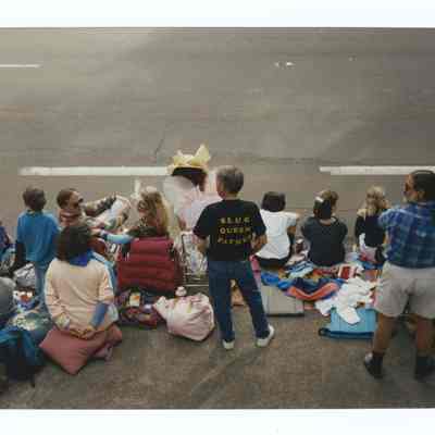Photograph of a parade, Springfield, summer 1992