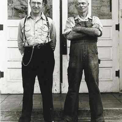 Photograph of Springfield High School janitors, Springfield, Oregon, unknown date
