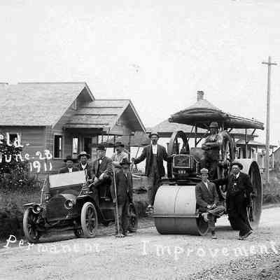 Photograph of Permanent Improvement of Streets, Springfield, 1911