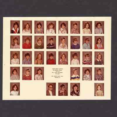 Photograph, Camp Creek School, Grades 5 and 6, 1977-1978.