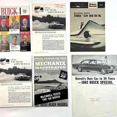 Article Reprints and Special Issues about Buick, 1947-1963