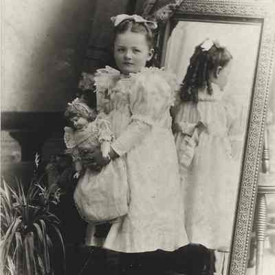 Sadie Douglas with a Doll, 1893