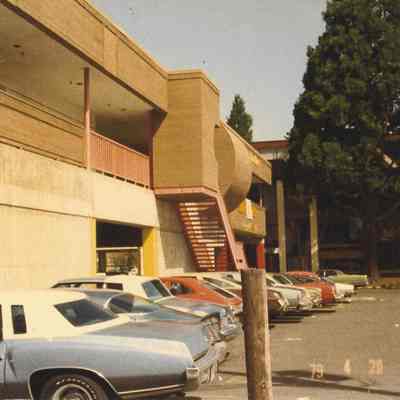 Photograph of Spring Village old stairwell ,1979