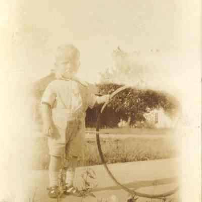 Photograph of Walt Jr. Laxton