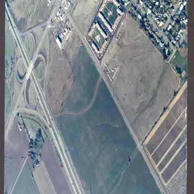 Photograph of aerial view of Gateway Area, circa 1970s