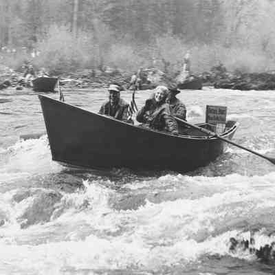 Photograph of White Water Boat Parade, 1947