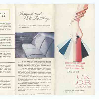 Buick Color Pamphlets, 1958-1973