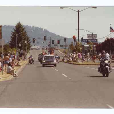 Photograph of a Summer parade, Springfield, circa 1979