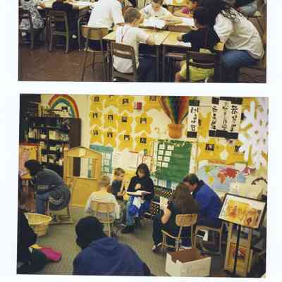 Photographs of Reading Events, Centennial Elementary School, circa 1990s