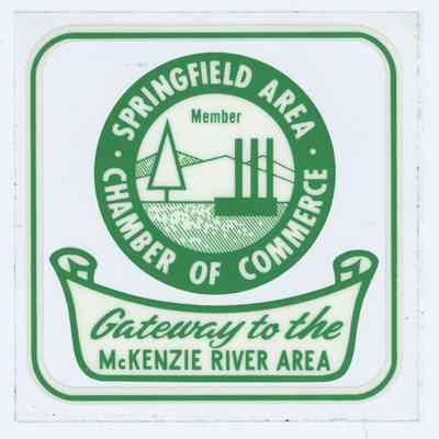 Logos and business stationary, Springfield Chamber of Commerce, 1960-1990s