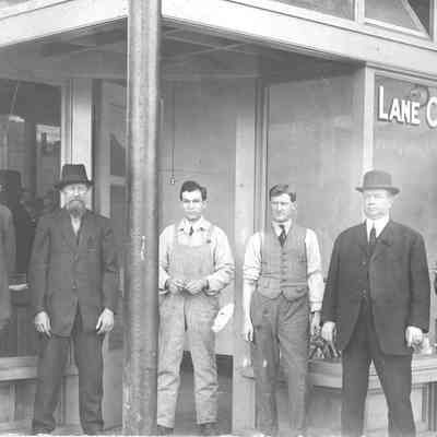 Photograph of Lane County Creamery, Eugene, Oregon, 1914
