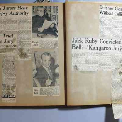 Page 75 newspaper clipping unfolded