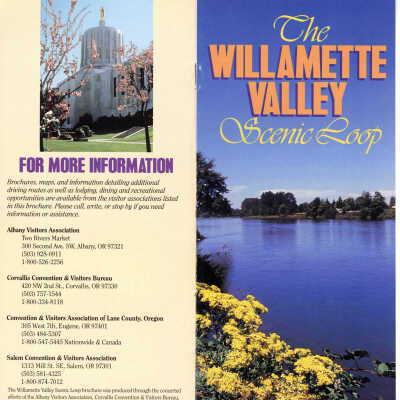 The Willamette Valley Scenic Loop Guide, 1994