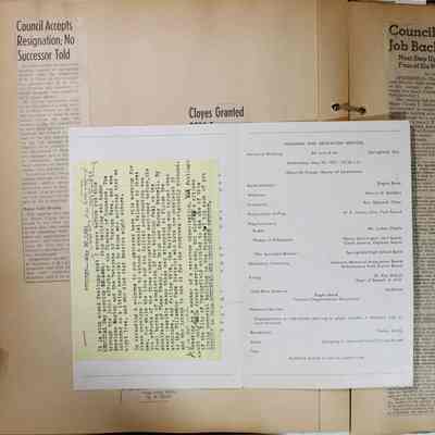 Page 18 pamphlet opened