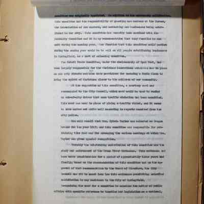 Page 43 President's Report for 1950 (page 4)