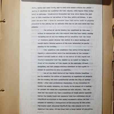 Page 43 President's Report for 1950 (page 5)