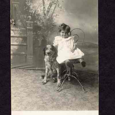 Photograph on postcard of Clarence Ingram