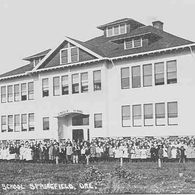 Photograph of Lincoln School; Springfield