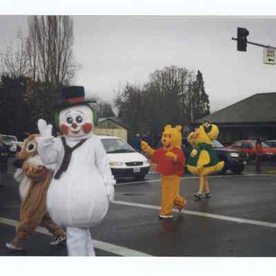 Photograph of the Springfield Christmas Parade, circa 1997