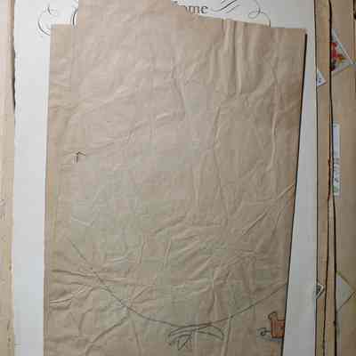 Page 1 loose paper with draws