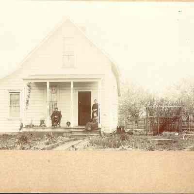 Photograph of Charles J. and Mary Dodd family home, circa 1892