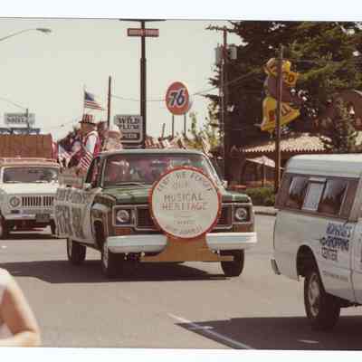 Photograph of a Summer parade, Springfield, circa 1979