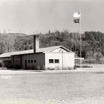 Photograph of Walterville School, Springfield, Oregon, date unknown.