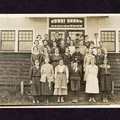 Photograph, Student Body and Faculty, Thurston High School, circa 1921