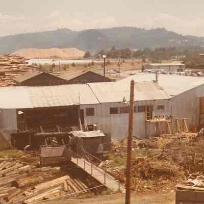 Photograph of Oregon Cedar Products Mill, Oregon, 1972