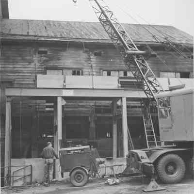 Photograph of Booth-Kelly Mill Renovations, 1956