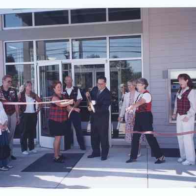 Photograph of bank opening, Springfield, circa 2000