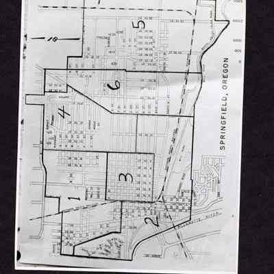 Map, Springfield, Undated