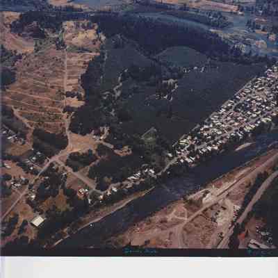Aerial photograph of Dorris Ranch, Springfield, Oregon