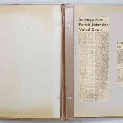 Inside front cover and page 1