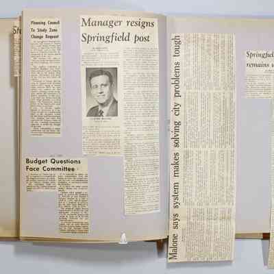 Pages 16-17 newspaper clipping unfolded
