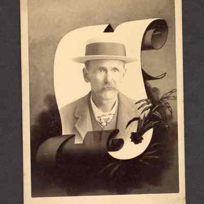 Photograph of unknown man