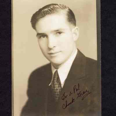 Photograph of Charles "Chuck" Gray, 1939
