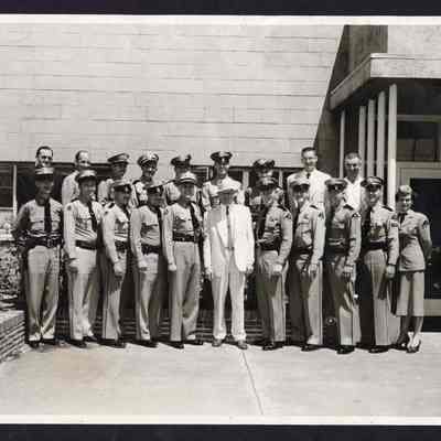 Photograph of Police Department personnel, Springfield, Oregon, 1956