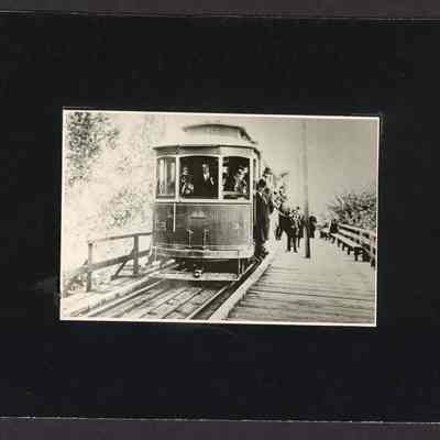 Photograph, Wooden Streetcar #3, Date Unknown.