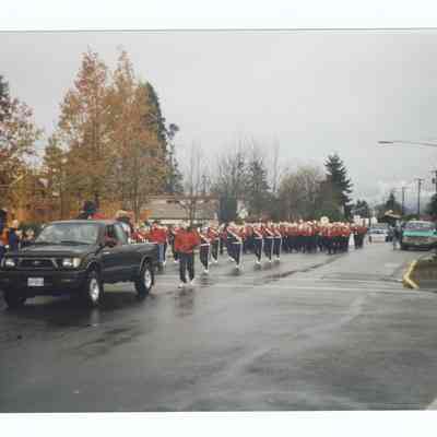 Photograph of the Springfield Christmas Parade, circa 1997