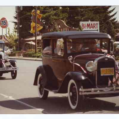 Photograph of a Summer parade, Springfield, circa 1979