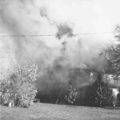 Thurston General Store Fire, 1965