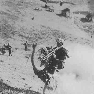 Photograph of Motorcycle Hill Climb