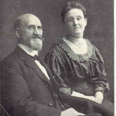Photograph of Joshua J. Walton Senior and Anna McNoble Shockley Walton, circa 1880