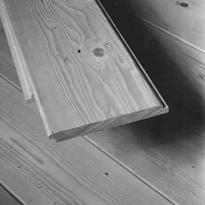Photograph of Beveled Longue and Groove, Date Unknown