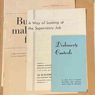 Business correspondence, Springfield Motors, 1947-2019