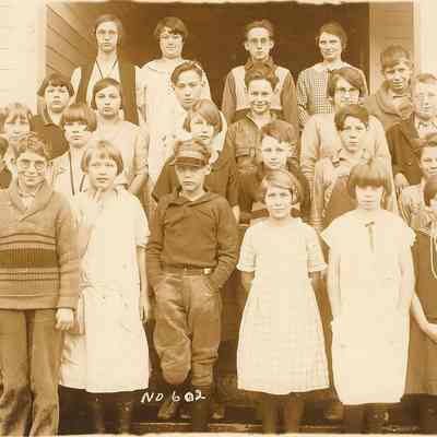 Photograph of School Class, Circa 1920