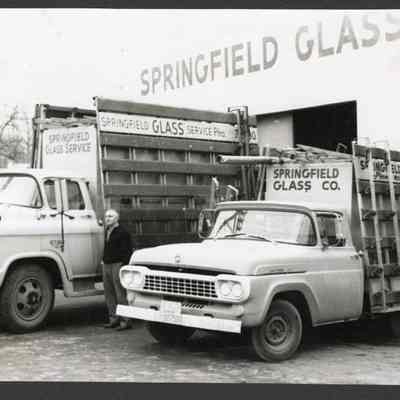 Photograph, Springfield Glass Co. Trucks, Undated